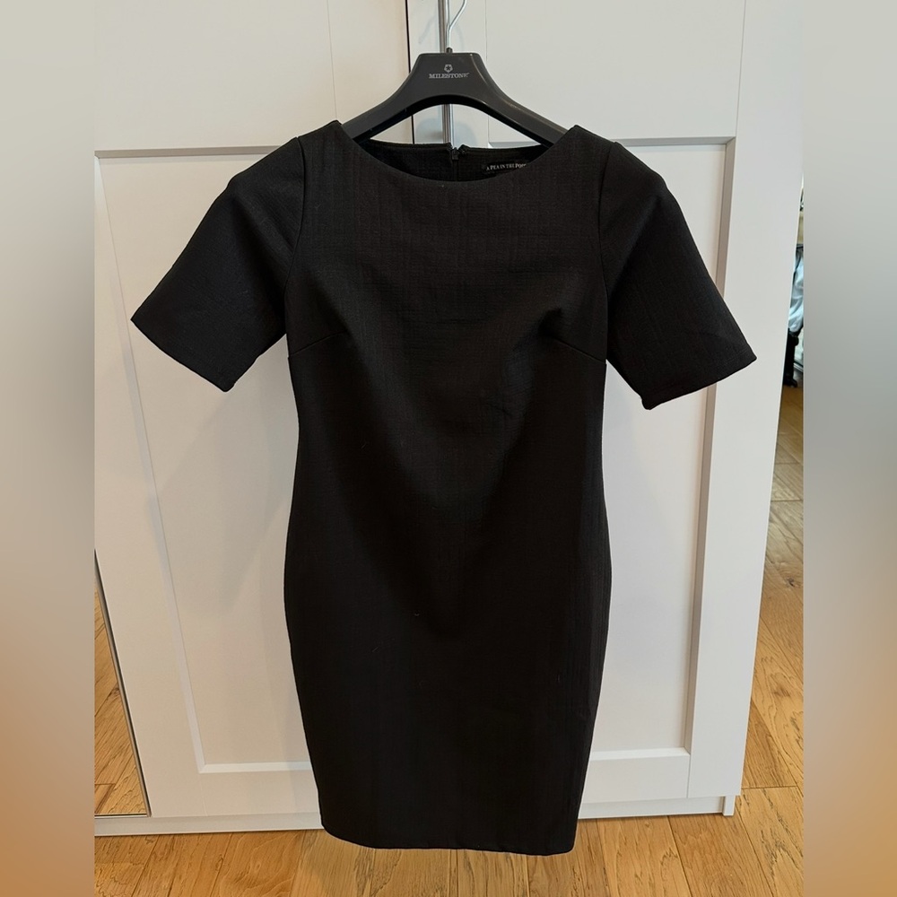A Pea in the Pod maternity work dress size large black